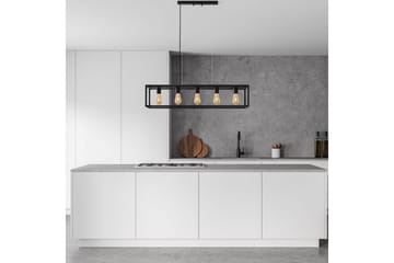 Taklampe Orika Horisontal Svart - Svart - Belysning - Innendørsbelysning & Lamper - Taklampe - Pendellamper & Hengelamper