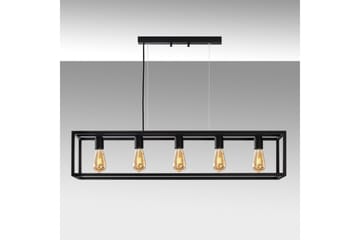 Taklampe Orika Horisontal Svart - Svart - Belysning - Innendørsbelysning & Lamper - Taklampe - Pendellamper & Hengelamper