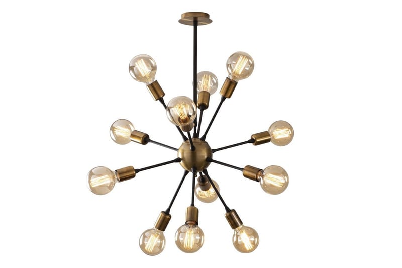 Taklampe Ostrell Svart - Svart - Belysning - Innendørsbelysning & Lamper - Taklampe - Pendellamper & Hengelamper