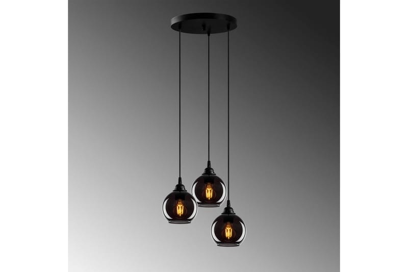 Taklampe Røkt Fume - Mørkegrå - Belysning - Innendørsbelysning & Lamper - Taklampe - Pendellamper & Hengelamper