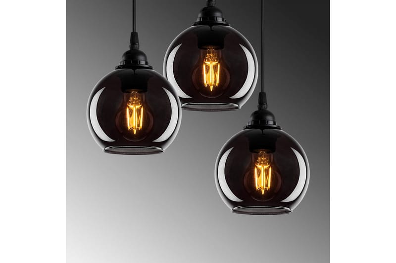 Taklampe Røkt Fume - Mørkegrå - Belysning - Innendørsbelysning & Lamper - Taklampe - Pendellamper & Hengelamper