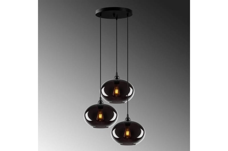 Taklampe Røykfarget Fume - Mørkegrå - Belysning - Innendørsbelysning & Lamper - Taklampe - Pendellamper & Hengelamper