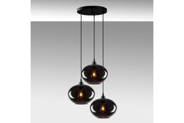 Taklampe Røykfarget Fume - Mørkegrå - Belysning - Innendørsbelysning & Lamper - Taklampe - Pendellamper & Hengelamper