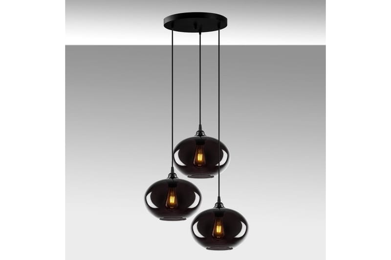 Taklampe Røykfarget Fume - Mørkegrå - Belysning - Innendørsbelysning & Lamper - Taklampe - Pendellamper & Hengelamper