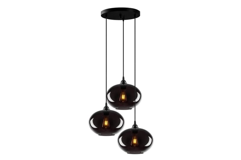 Taklampe Røykfarget Fume - Mørkegrå - Belysning - Innendørsbelysning & Lamper - Taklampe - Pendellamper & Hengelamper