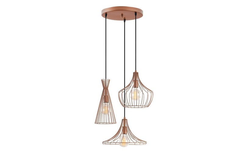 Taklampe Ralden Kobber - Gull - Belysning - Innendørsbelysning & Lamper - Taklampe - Pendellamper & Hengelamper