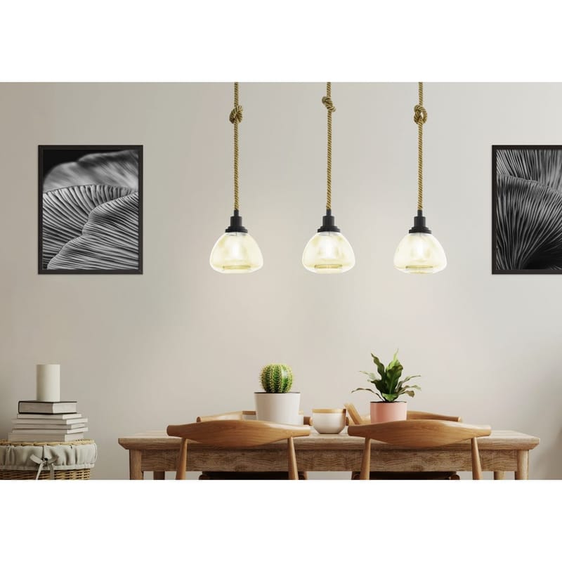 Taklampe Rampside med 3 Lamper - 19,5 cm - Belysning - Innendørsbelysning & Lamper - Taklampe - Pendellamper & Hengelamper