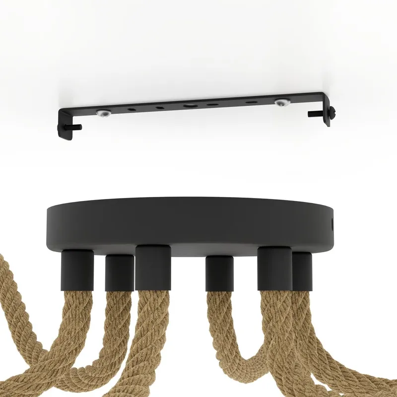 Taklampe Rampside med 6 Lamper - 18 cm - Belysning - Innendørsbelysning & Lamper - Taklampe - Pendellamper & Hengelamper