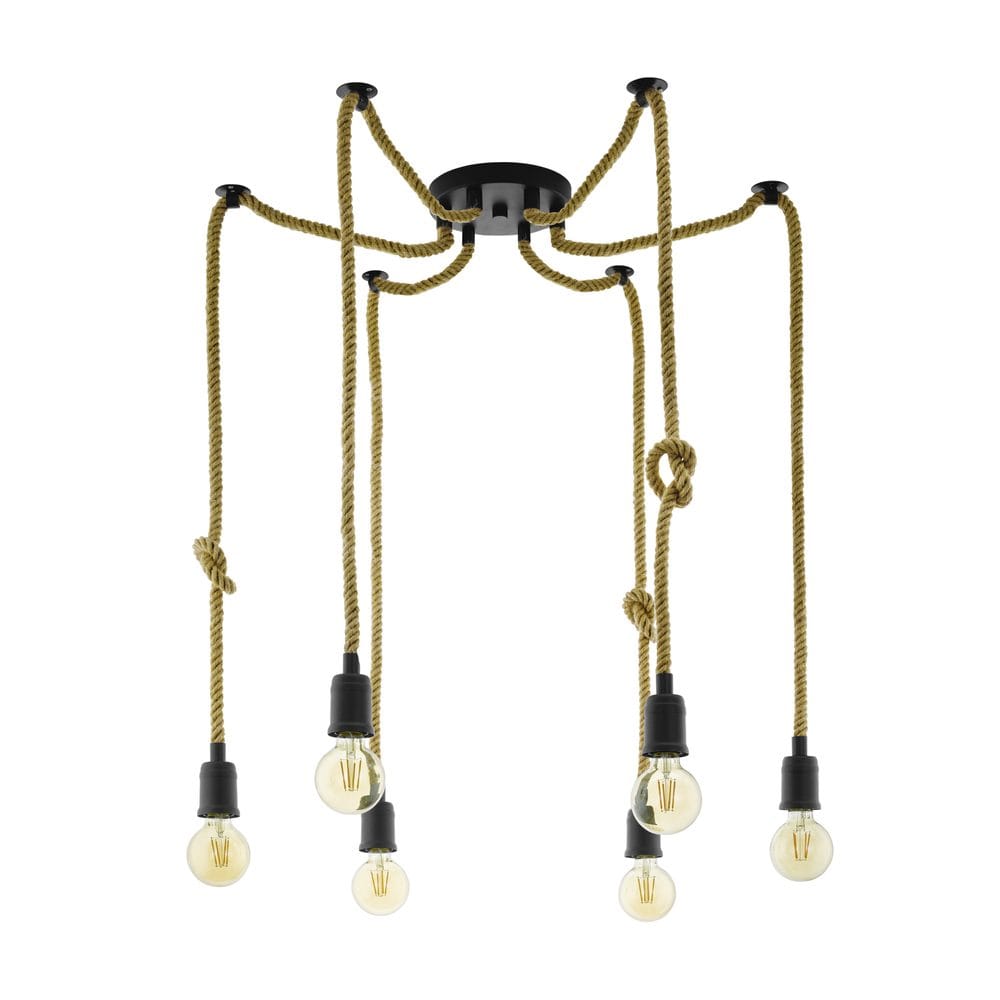 Taklampe Rampside med 6 Lamper - 18 cm