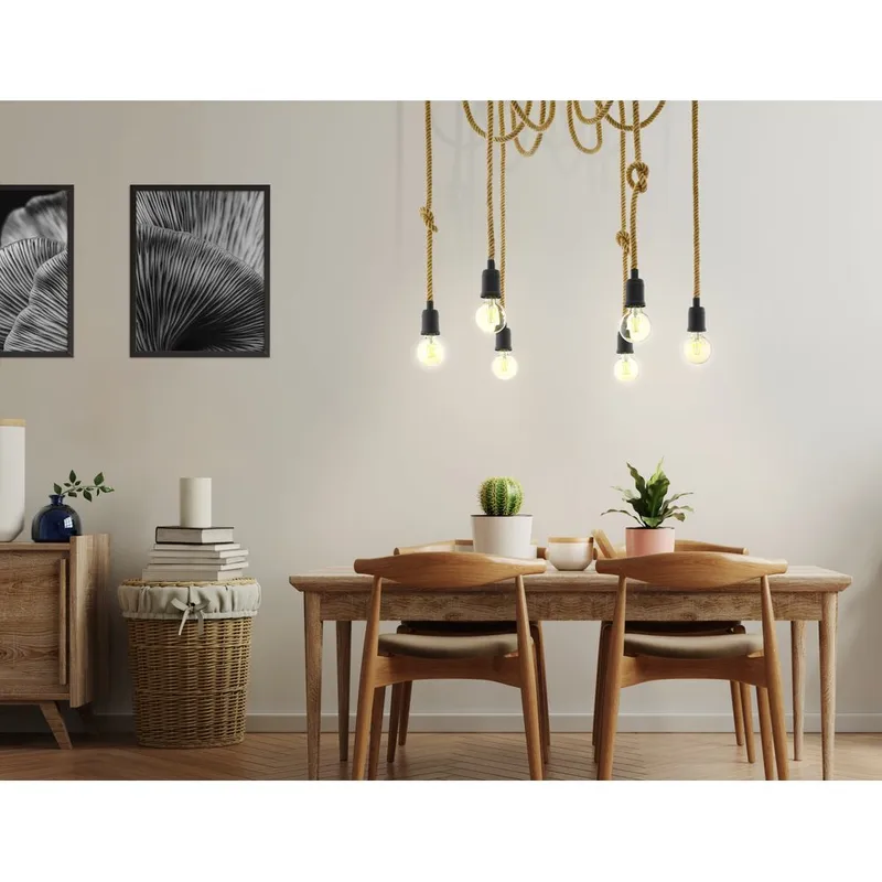 Taklampe Rampside med 6 Lamper - 18 cm - Belysning - Innendørsbelysning & Lamper - Taklampe - Pendellamper & Hengelamper