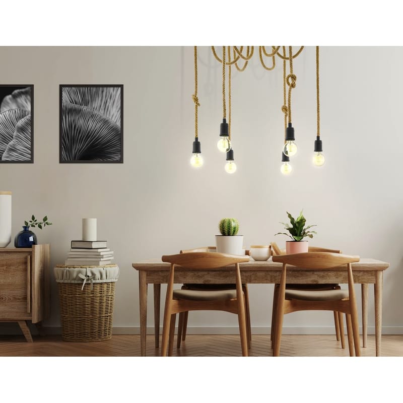 Taklampe Rampside med 6 Lamper - 18 cm - Belysning - Innendørsbelysning & Lamper - Taklampe - Pendellamper & Hengelamper