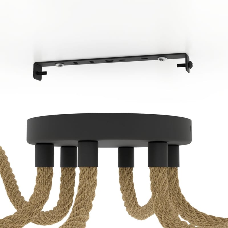 Taklampe Rampside med 6 Lamper - 18 cm - Belysning - Innendørsbelysning & Lamper - Taklampe - Pendellamper & Hengelamper