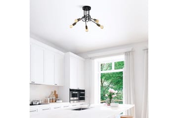 Taklampe Ranju Svart / Antikk Fem Sokkel - Fem Sokkel - Belysning - Innendørsbelysning & Lamper - Taklampe - Pendellamper & Hengelamper