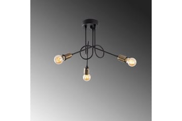 Taklampe Ranju Svart / Antikk Tre Stikkontakt - Tre Stikkontakt - Belysning - Innendørsbelysning & Lamper - Taklampe - Pendellamper & Hengelamper