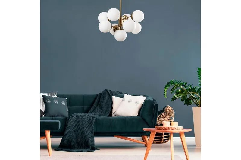 Taklampe Ranpal Bouquet Vintage / Hvit - Hvit - Belysning - Innendørsbelysning & Lamper - Taklampe - Pendellamper & Hengelamper