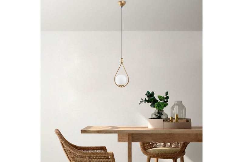 Taklampe Ranpal Singel Gull - Gull - Belysning - Innendørsbelysning & Lamper - Taklampe - Pendellamper & Hengelamper