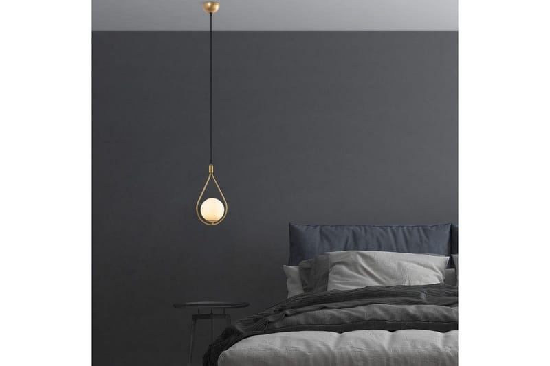 Taklampe Ranpal Singel Gull - Gull - Belysning - Innendørsbelysning & Lamper - Taklampe - Pendellamper & Hengelamper