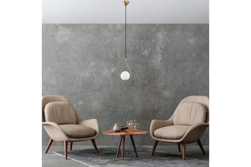 Taklampe Ranpal Singel Gull - Gull - Belysning - Innendørsbelysning & Lamper - Taklampe - Pendellamper & Hengelamper