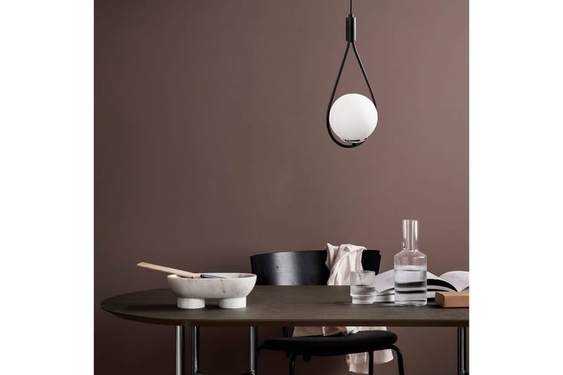 Taklampe Ranpal Singel Svart - Svart - Belysning - Innendørsbelysning & Lamper - Taklampe - Pendellamper & Hengelamper