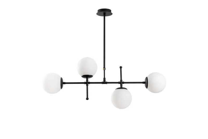 Taklampe Ranpal Svart, Svart