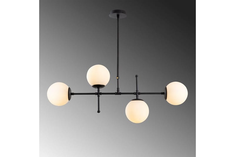 Taklampe Ranpal Svart - Svart - Belysning - Innendørsbelysning & Lamper - Taklampe - Pendellamper & Hengelamper