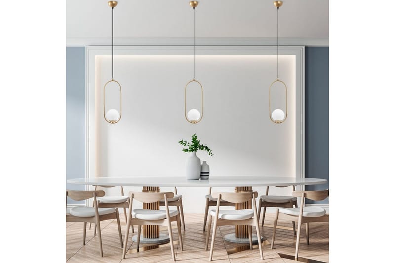 Taklampe Ranpalt Gull - Gull - Belysning - Innendørsbelysning & Lamper - Taklampe - Pendellamper & Hengelamper