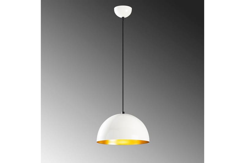 Taklampe Rantesh Hvit - 30 x 30 cm - Belysning - Innendørsbelysning & Lamper - Taklampe - Pendellamper & Hengelamper