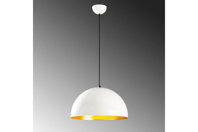 Taklampe Rantesh Hvit - 40 x 40 cm - Belysning - Innendørsbelysning & Lamper - Taklampe - Pendellamper & Hengelamper