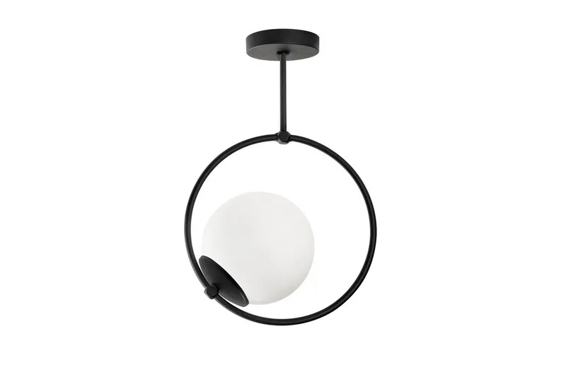 Taklampe Rate 13 svart, Svart