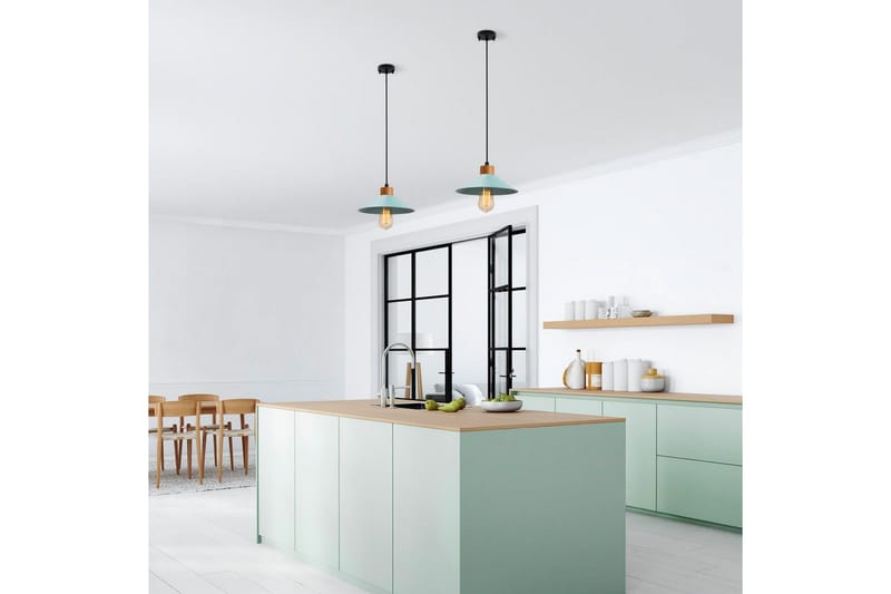 Taklampe Rate 3 Blå - Blå - Belysning - Innendørsbelysning & Lamper - Taklampe - Pendellamper & Hengelamper