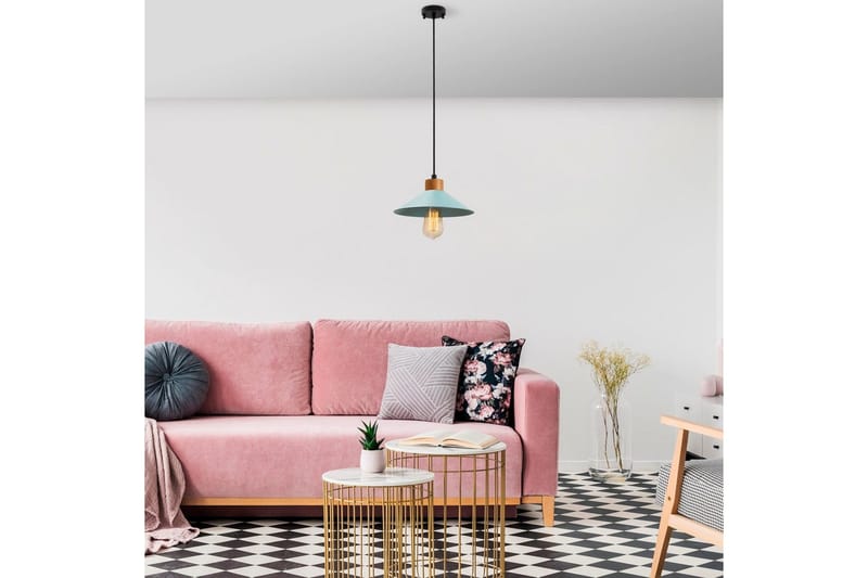 Taklampe Rate 3 Blå - Blå - Belysning - Innendørsbelysning & Lamper - Taklampe - Pendellamper & Hengelamper