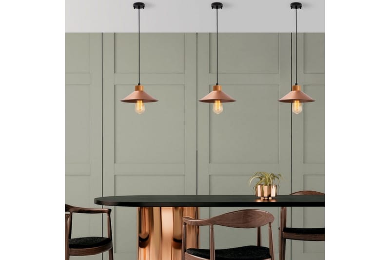 Taklampe Rate 3 Kobber - Kobber - Belysning - Innendørsbelysning & Lamper - Taklampe - Pendellamper & Hengelamper
