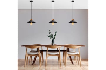 Taklampe Rate 3 Svart - Svart - Belysning - Innendørsbelysning & Lamper - Taklampe - Pendellamper & Hengelamper