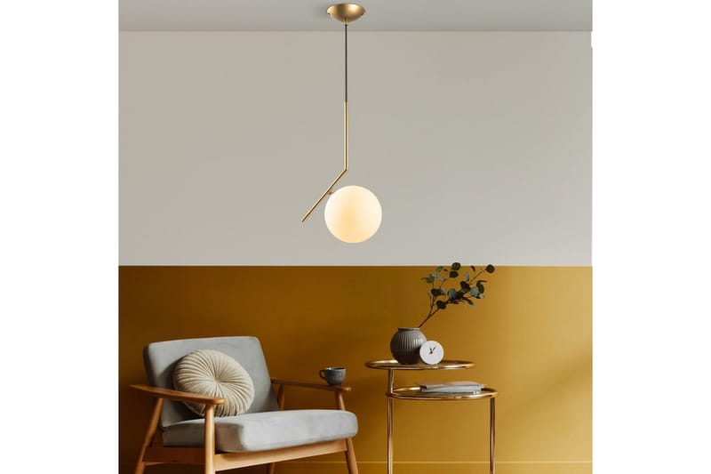 Taklampe Rathi Gull - Gull - Belysning - Innendørsbelysning & Lamper - Taklampe - Pendellamper & Hengelamper