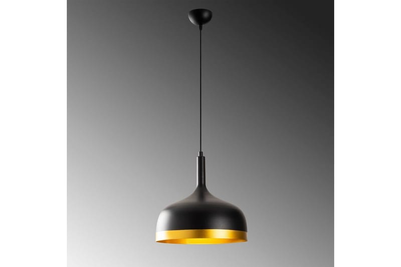 Taklampe Revan Svart / Gull - Gull/Svart - Belysning - Innendørsbelysning & Lamper - Taklampe - Pendellamper & Hengelamper