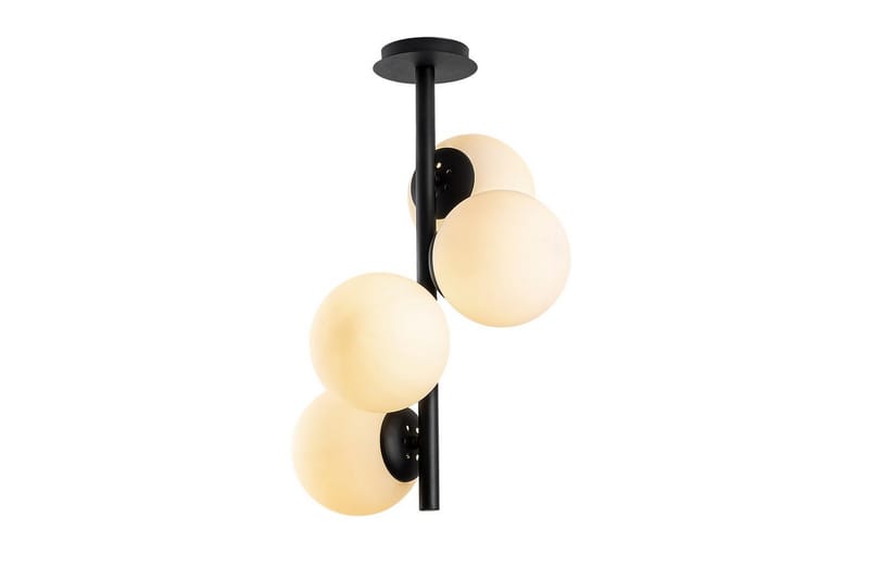 Taklampe Rysta Svart - Svart - Belysning - Innendørsbelysning & Lamper - Taklampe - Pendellamper & Hengelamper