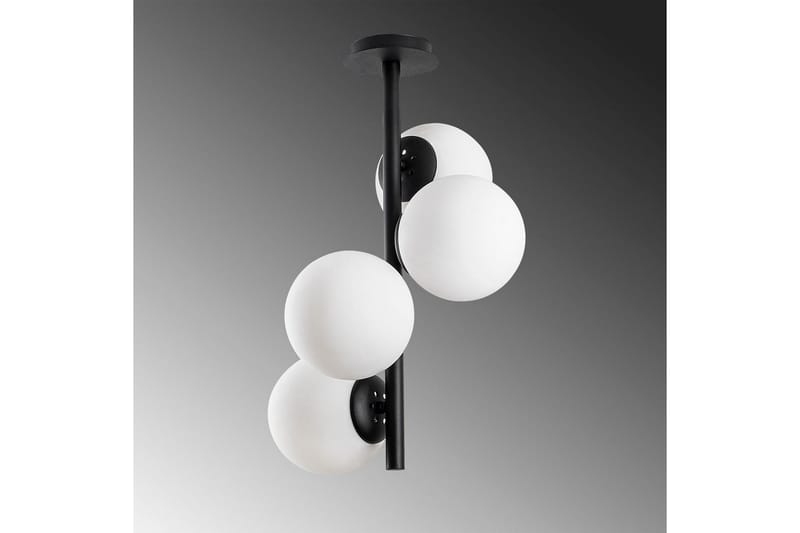 Taklampe Rysta Svart - Svart - Belysning - Innendørsbelysning & Lamper - Taklampe - Pendellamper & Hengelamper