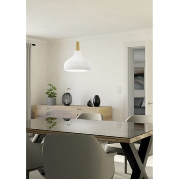 Taklampe Sabinar - Hvit/Brun, 280 mm - Belysning - Innendørsbelysning & Lamper - Taklampe - Pendellamper & Hengelamper