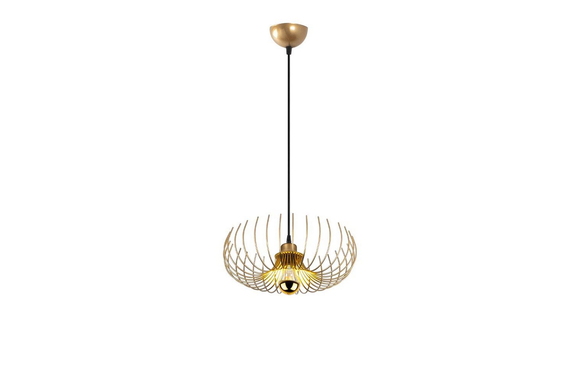Taklampe Sadortel gull - Gull