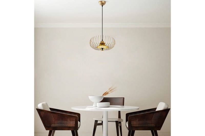 Taklampe Sadortel gull - Gull - Belysning - Innendørsbelysning & Lamper - Taklampe - Pendellamper & Hengelamper