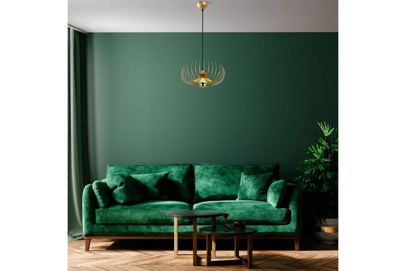 Taklampe Sadortel gull - Gull - Belysning - Innendørsbelysning & Lamper - Taklampe - Pendellamper & Hengelamper