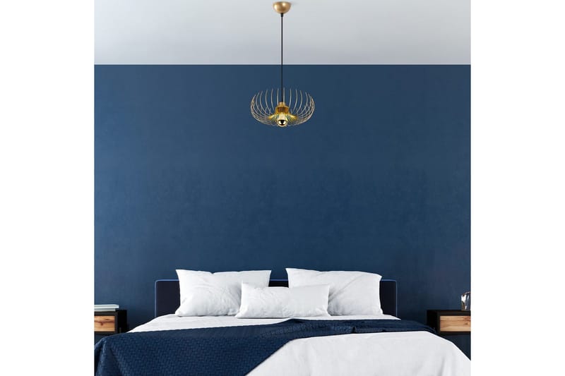 Taklampe Sadortel gull - Gull - Belysning - Innendørsbelysning & Lamper - Taklampe - Pendellamper & Hengelamper