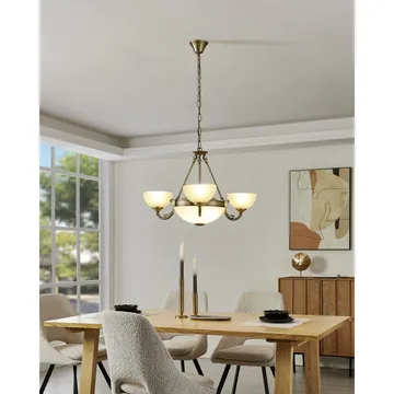 Taklampe Savoy med 3 lamper - 74 cm - Belysning - Innendørsbelysning & Lamper - Taklampe - Pendellamper & Hengelamper