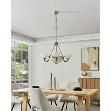 Taklampe Savoy med 3 lamper - 74 cm - Belysning - Innendørsbelysning & Lamper - Taklampe - Pendellamper & Hengelamper