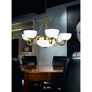 Taklampe Savoy med 6 lamper - 74 cm - Belysning - Innendørsbelysning & Lamper - Taklampe - Pendellamper & Hengelamper