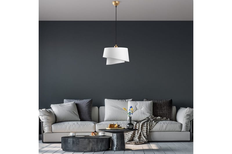 Taklampe Scene Hvit - Hvit - Belysning - Innendørsbelysning & Lamper - Taklampe - Pendellamper & Hengelamper