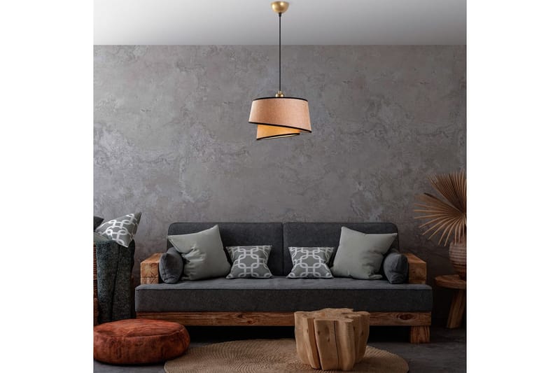 Taklampe Scene Lys Brun - Lys Brun - Belysning - Innendørsbelysning & Lamper - Taklampe - Pendellamper & Hengelamper