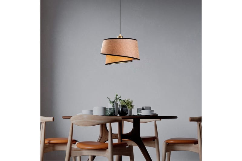 Taklampe Scene Lys Brun - Lys Brun - Belysning - Innendørsbelysning & Lamper - Taklampe - Pendellamper & Hengelamper