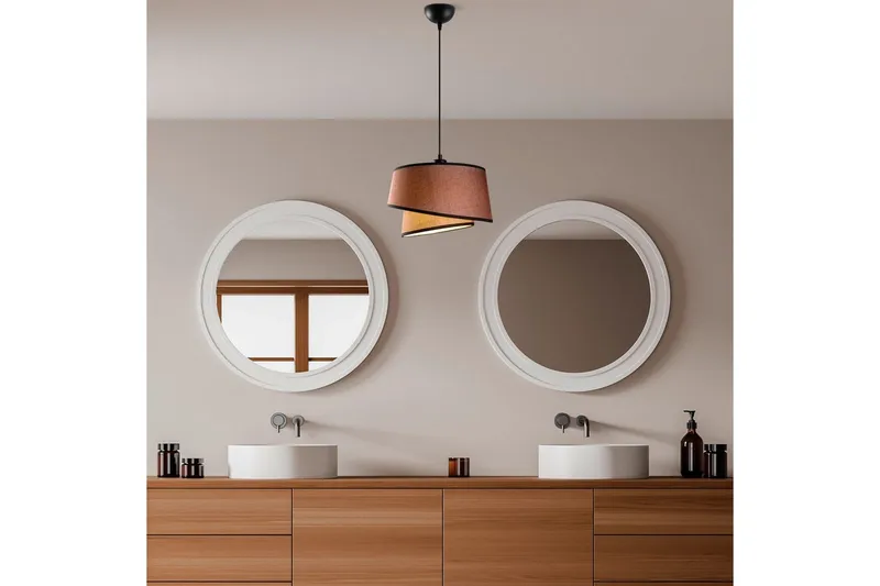 Taklampe Scene Mørk brun - Mørk brun - Belysning - Innendørsbelysning & Lamper - Taklampe - Pendellamper & Hengelamper