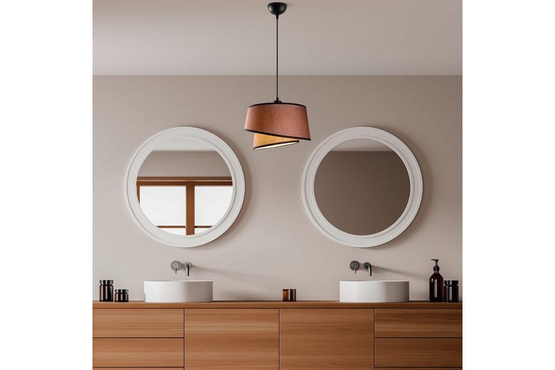 Taklampe Scene Mørk brun - Mørk brun - Belysning - Innendørsbelysning & Lamper - Taklampe - Pendellamper & Hengelamper